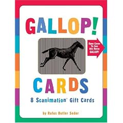 Gallop! Cards: 8 Scanimation Gift Cards
