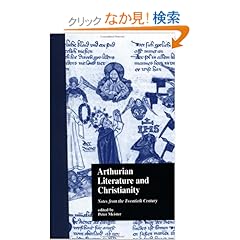 【クリックでお店のこの商品のページへ】Arthurian Literature and Christianity: Notes from the Twentieth Century (Garland Library of Medieval Literature): Peter Meister: 洋書