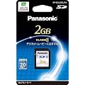 Panasonic 2GB SD�������[�J�[�h CLASS4 RP-SDL02GJ1K