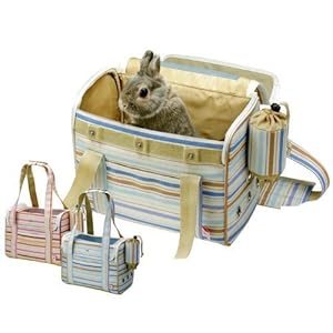 【クリックで詳細表示】うさぎのおでかけバッグ ブルー MR-274