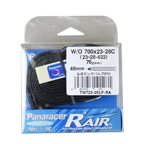Panaracer(�p�i���[�T�[) R-Air�`���[�u 700X23-28C �����O�o���u 48mm �����o���u TW723-28LF-RA