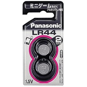 Panasonic LR44/2P �A���J���{�^���d�r�q1.5V�r