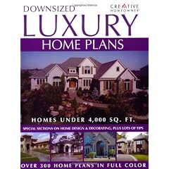 Downsized Luxury Home Plans
