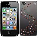 Bling My Thing iPhone 4S/4 METALLIC MIRROR Milky Way Crystal Volcano
