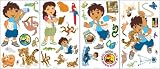  Go Diego Go Self-Stick Wall Applique