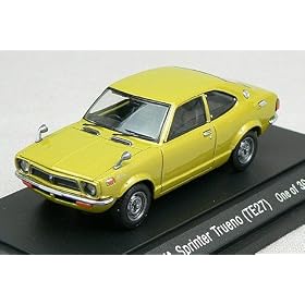 EBBRO 1/43 �g���^�X�v�����^�[�g���m(TE27) �S�[���h