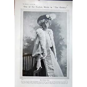 1906 �N�̃K�[�g���[�h Glynn Theatre English �����̏����̌|��
