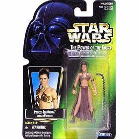 �X�^�[�E�H�[�Y GREEN CARD PRINCESS LEIA ORGANA as JABBA'S PRISONER ���C�A �C�� �X���C�u�K�[��