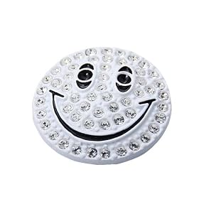 PIXMA GOLF USA �X�����t�X�L�[ �N���X�^�� �S���t�}�[�J�[ Smile�� White�y���C���}�[�J�[�{���΃N���b�v�X�q�p�zCM34-WH-SV-S