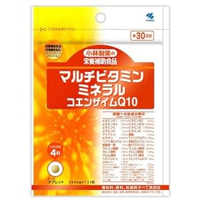 ���ѐ���̉h�{�⏕�H�i �}���`�r�^�~��+�~�l����+CoQ10 120��