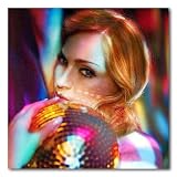  Madonna Color Matte Photograph (16x16 Inches - Disco Ball)