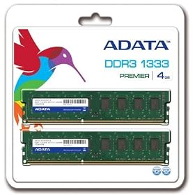 A-DATA/�G�[�f�[�^�@�f�X�N�g�b�vPC�p�������[ PC3-10600(DDR3-1333) 8GB(4GB x2) ���[�J�[�i�v�ۏ؁@AD3U1333C4G9-2