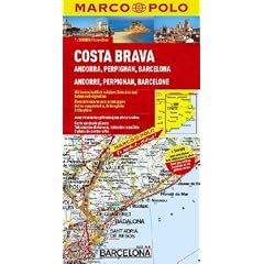 MARCO POLO Spanien: Costa Brava / Andorra / Perpignan / Barcelona 1 : 200 000