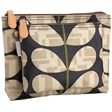 Orla Kiely Two-In-One Cosmetic Wash Bag Set,Navy,one size