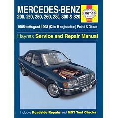 Mercedes Benz 124 Series (85-93) Service and Repair Manual (Haynes Service and Repair Manuals)