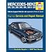 Mercedes Benz 124 Series (85-93) Service and Repair Manual (Haynes Service and Repair Manuals)
