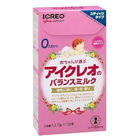 �A�C�N���I�̃o�����X�~���N �X�e�B�b�N 12.7g�~10P
