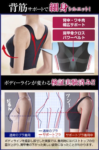 土井千鹤さんのボディサポートブラ <em>M</em>サイズ