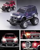  R/C REALDRIVE スーパービーム 1/16 三菱パジェロ ブルー