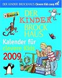 [B&uuml;cher] Der Kinder Brockhaus Kalender für clevere Kids 2009: Mit Brockhaus clever durchs Jahr!