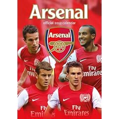 Official Arsenal FC A3 Calendar 2012