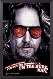  Poster gerahmt: The Big Lebowski - The Dude (91 x 61cm)