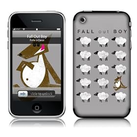 Msic Skins iPhone 3G/3GS�p�t�B����  Fall Out Boy - Sheep  iPhone 3G/3GS  MSRKIP3G0078