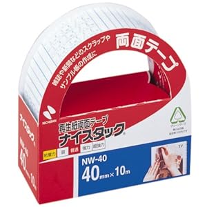 【クリックで詳細表示】ニチバン ナイスタック・40mm×10m大巻 NW-40