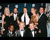  ALLISON JANNEY AS CLAUDIA JEAN 'C.J.' CREGG, JANEL MOLONEY AS DONNATELLA 'DONNA' MOSS, MARTIN SHEEN AS PRESIDENT JOSIAH 