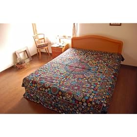 �m�N�V�J�^�x�b�h�J�o�[ (��) (�x�b�h�X�v���b�h) �ԕ��l 267�~200cm (�_�u��~�N�C�[���T�C�Y)
