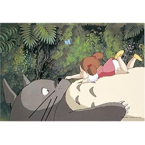 【クリックで詳細表示】300ピース となりのトトロ トトロのおなかの上で AM 300-201