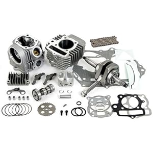 【クリックで詳細表示】タケガワ：Rステージ＋D ボア＆ストロークキット 106cc VAシリンダー