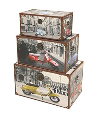 Galileo Casa Truhe 3er Set 2404061 mehrfarbig