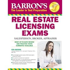 Barron's Real Estate Licensing Exams: Salesperson, Broker, Appraiser