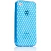 Ai-Style iPhone4 TPU�P�[�X�@�@�_�C���p�^�[���@�u���[ �yAi4-S-dai-Blue�z
