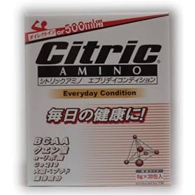 CITRIC AMINO EVERYDAY 20 PACK �V�g���b�N �A�~�m �i���e�ʁF 6g�~20��j