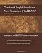 The Zondervan Greek and English Interlinear New Testament (NASB/NIV)