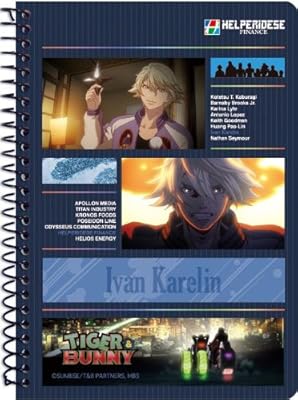  TIGER&BUNNY A6リングノート イワン・カレリン
