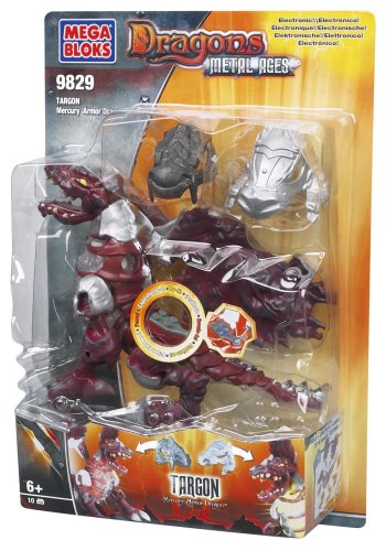  Mega Bloks Targon Mercury Armor Light Dragon