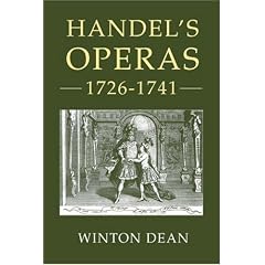 Handel's Operas, 1726-1741