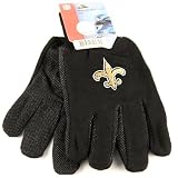  New Orleans Saints Black Jersey Gloves
