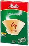 Melitta �t�B���^�[�y�[�p�[ �A���}�W�b�N �i�`�������u���E�� 1�~4 �u10�p�b�N�Z�b�g�v