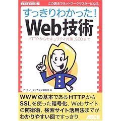 ��������킩����!Web�Z�p�\HTTP����Z�L�����e�B�΍�ASEO�܂� (NETWORK MAGAZINE BOOKS)