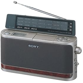 SONY TV(1ch-12ch)/FM/AM���W�I ICF-A100V-N