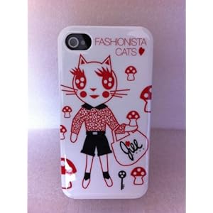 【クリックで詳細表示】可愛い猫柄ケースiPhone4＆4SケースNO.3