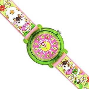  【 ベビーウォッチ / babywatch 】 ◆ ZIP&ZAP / うし Meuh [正規輸入品］（ 子供用 腕時計 フランス 学習時計 Baby Watch Paris ）