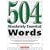 Barron's 504 Absolutely Essential Words