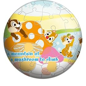 3D���̃p�Y�� 60�s�[�X �f�B�Y�j�[ �`�b�v�ƃf�[���E�y�����V�� 2003-330