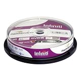  Infiniti LightScribe v2 16x DVD-R 4.7Gb Gold Cakebox (10pk)