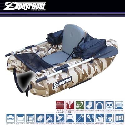 ゼファーボート(ZephyrBoat) ZF-145H サンドカモ ZF-004-SC